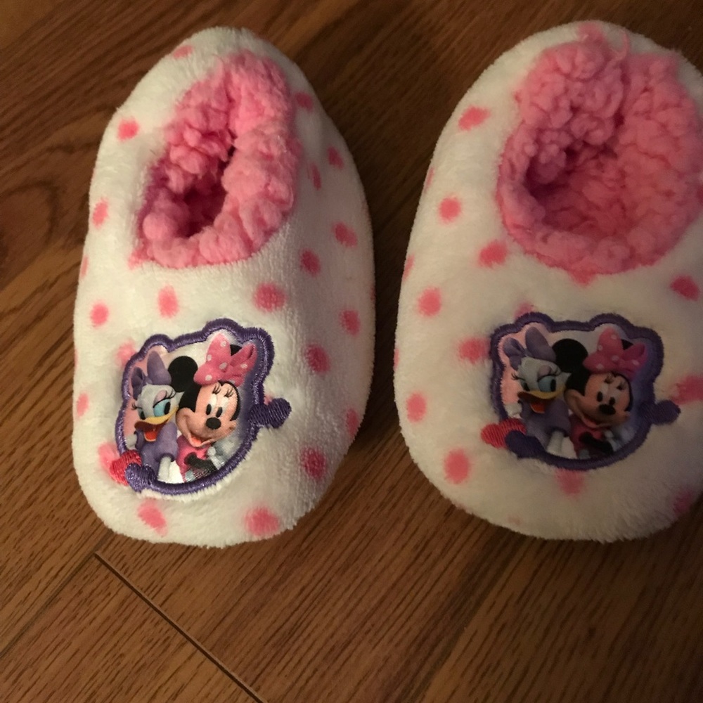 Minnie Mouse and Daisy Infant Slippers